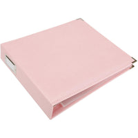 Pretty Pink 12x12 Classic Leather D-Ring Album