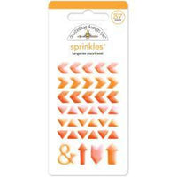 Tangerine Arrows Sprinkles Stickers