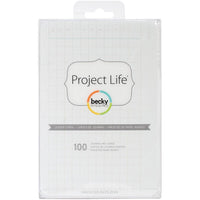 Project Life 4x6 Ledger Cards