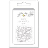 Lily White Mini Paperclips