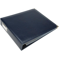 Navy 12x12 Classic Leather D-Ring Album