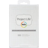 Project Life 4x6 Ledger Cards